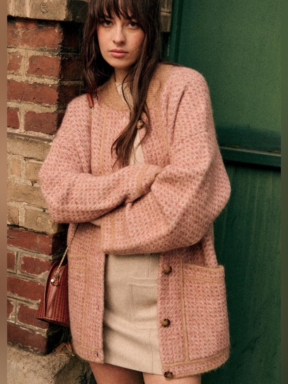 Sezane Nathael Sweater Jacket